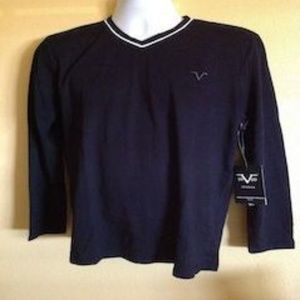 Versace Italia 19V69 Men's V Neck T-shirt